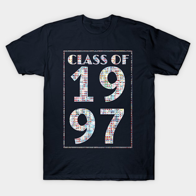 Seniors Graduating Class Of Year 1997 T-Shirt by  EnergyProjections